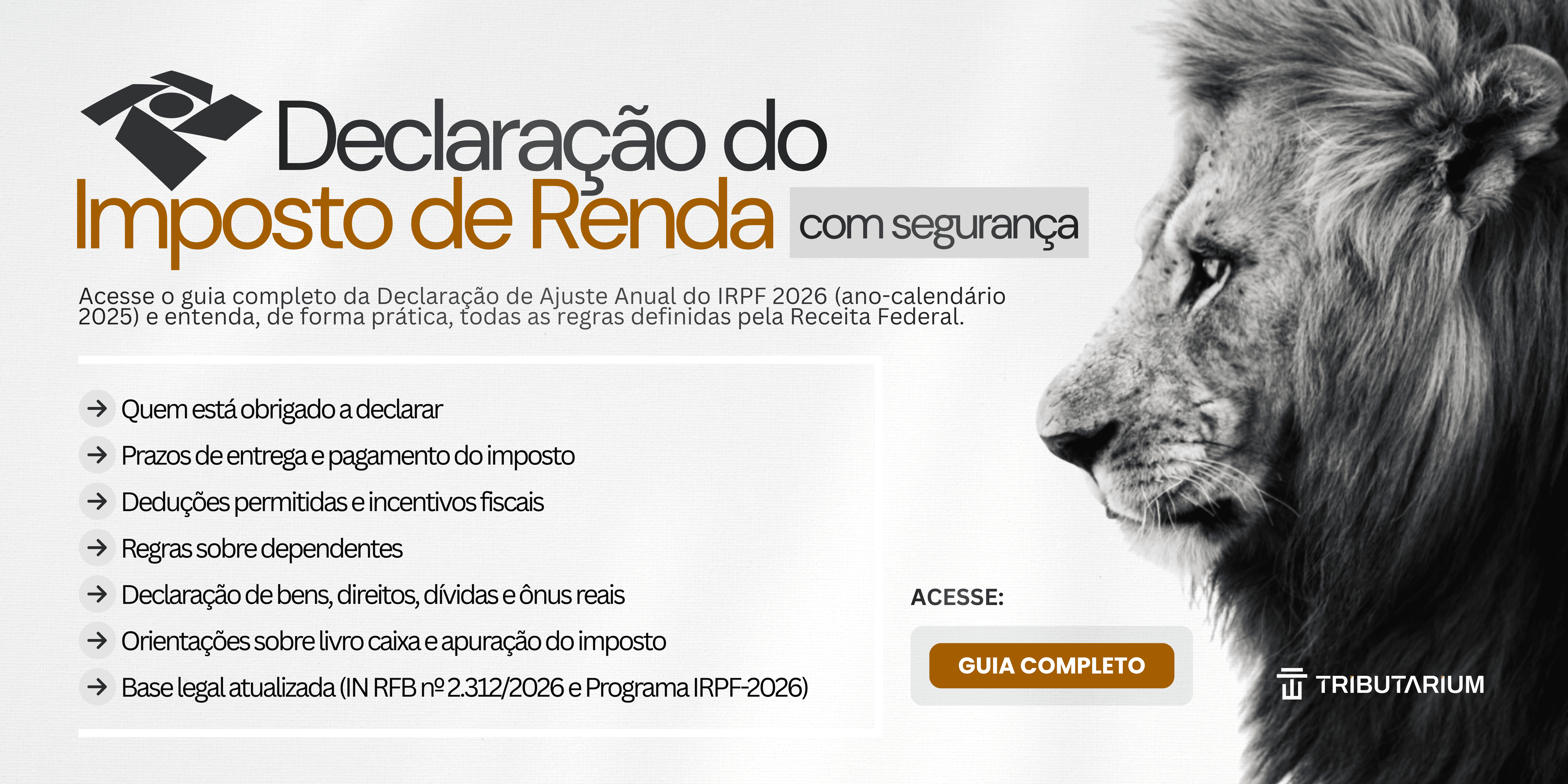 Declaração Imposto de Renda